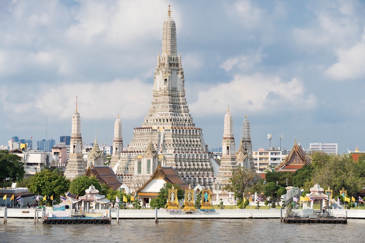 Templo em Bangkok na Tailândia