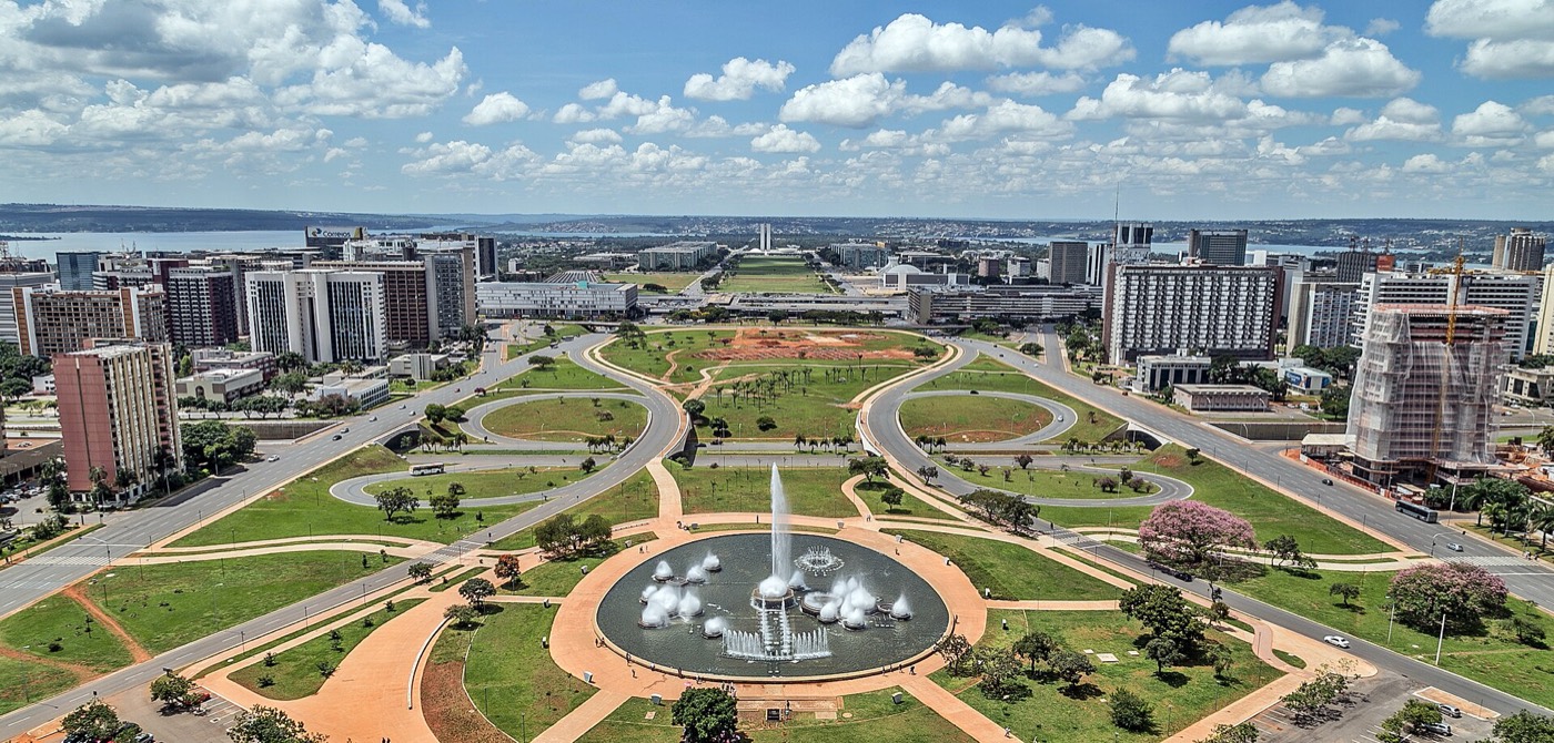 Foto real de referência turística de Brasília, Brasil