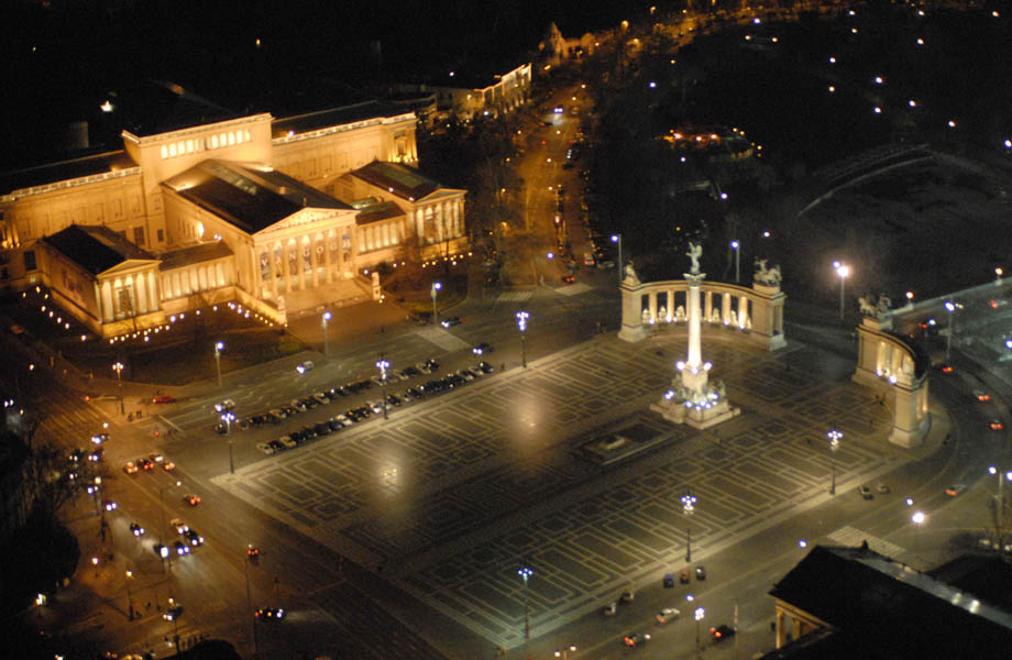 Foto real de referência turística de Budapeste, Hungria