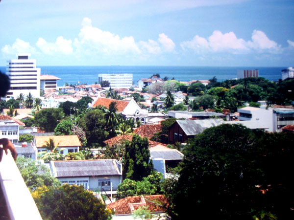 Foto real de referência turística de Colombo, Sri Lanka