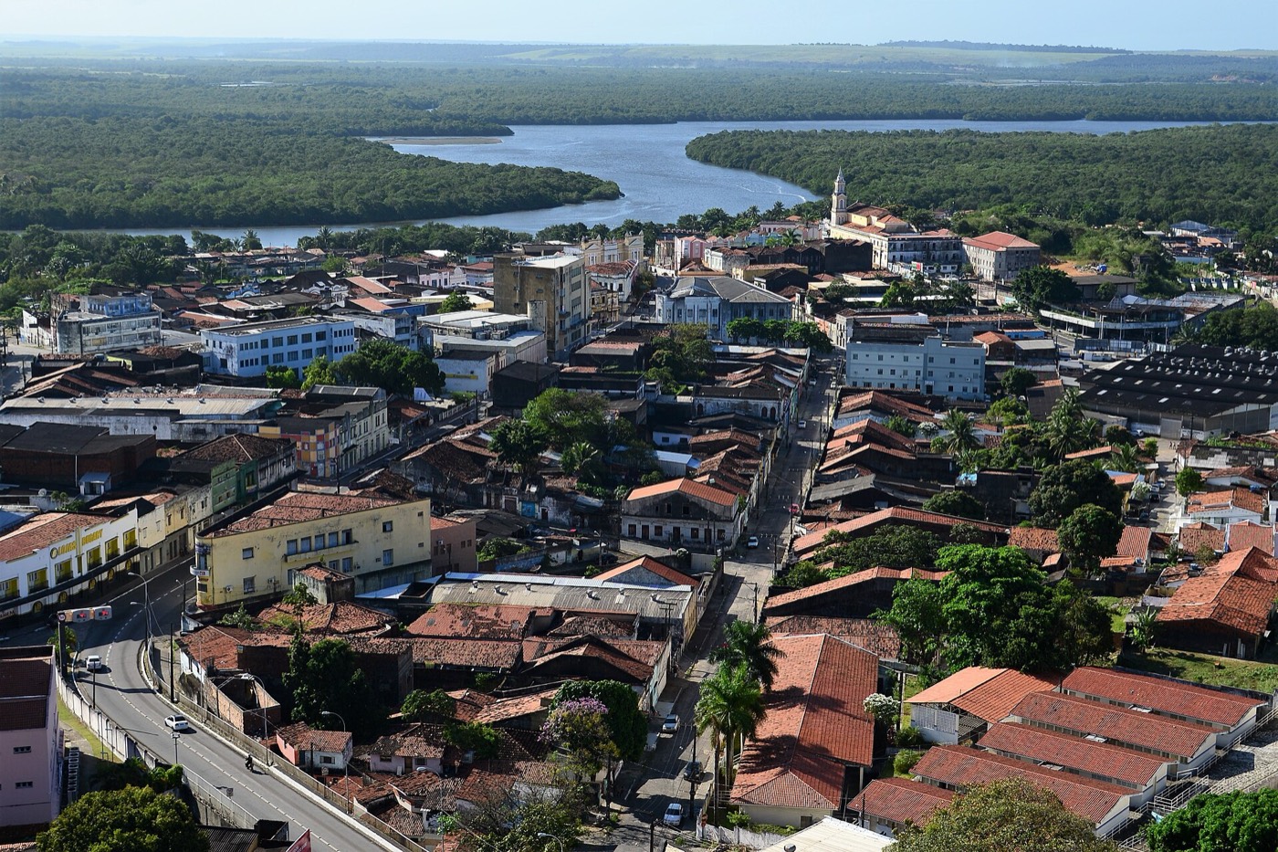 Foto real de referência turística de João Pessoa, Brasil