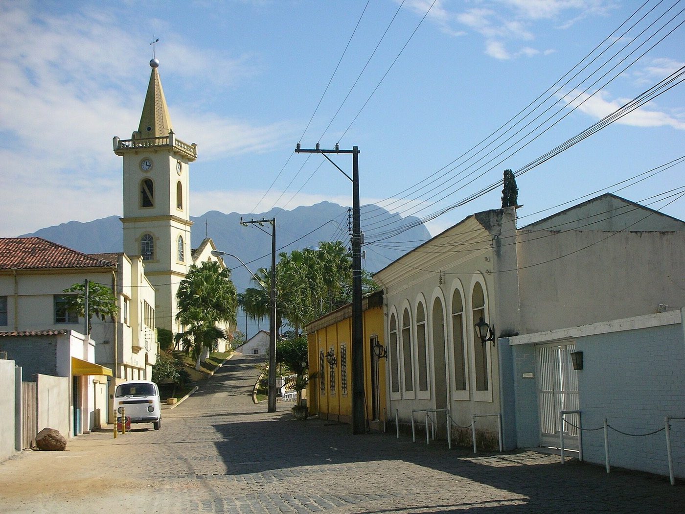 Foto real de referência turística de Morretes, Brasil