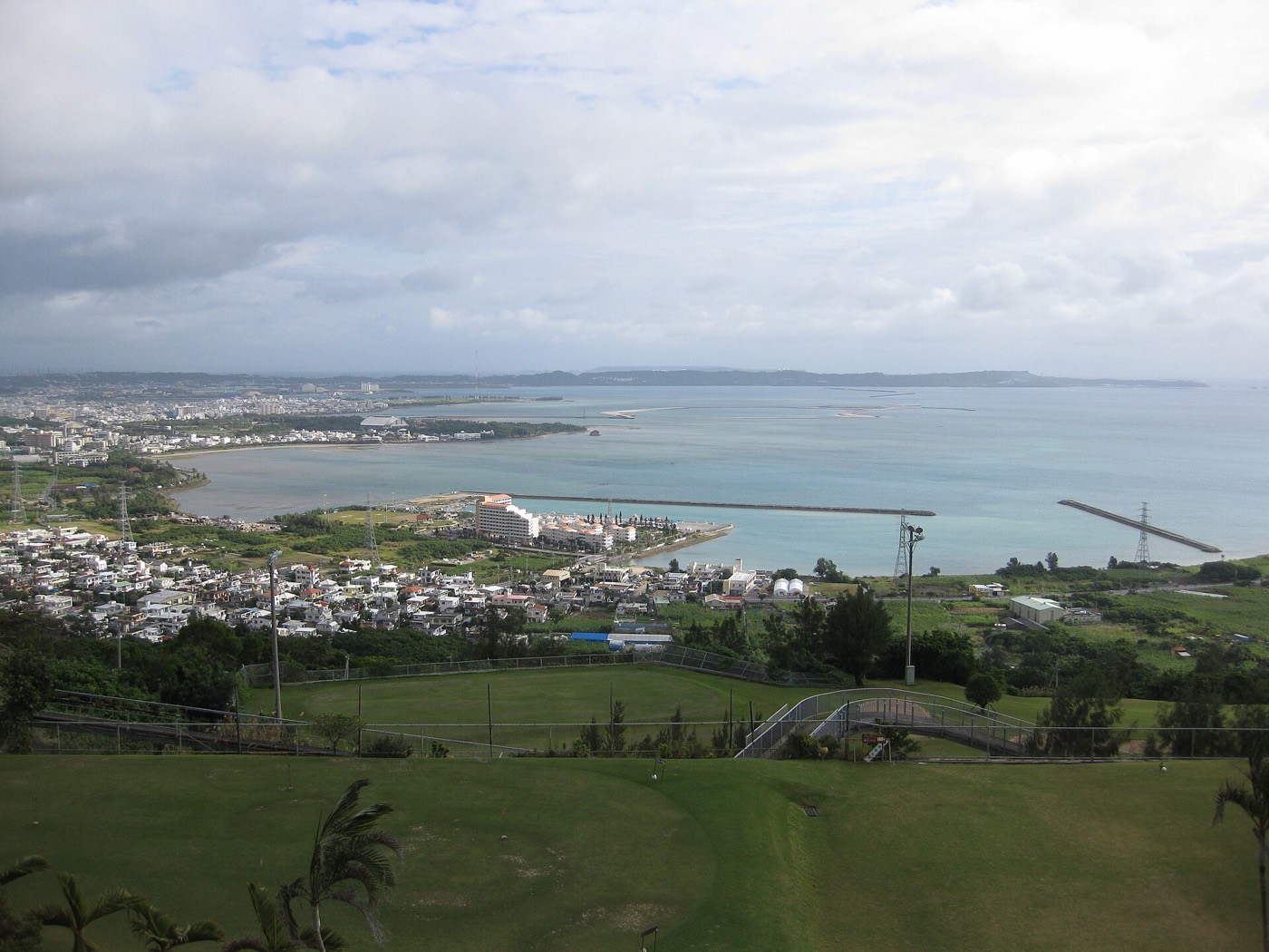 Foto real de referência turística de Okinawa, Japão