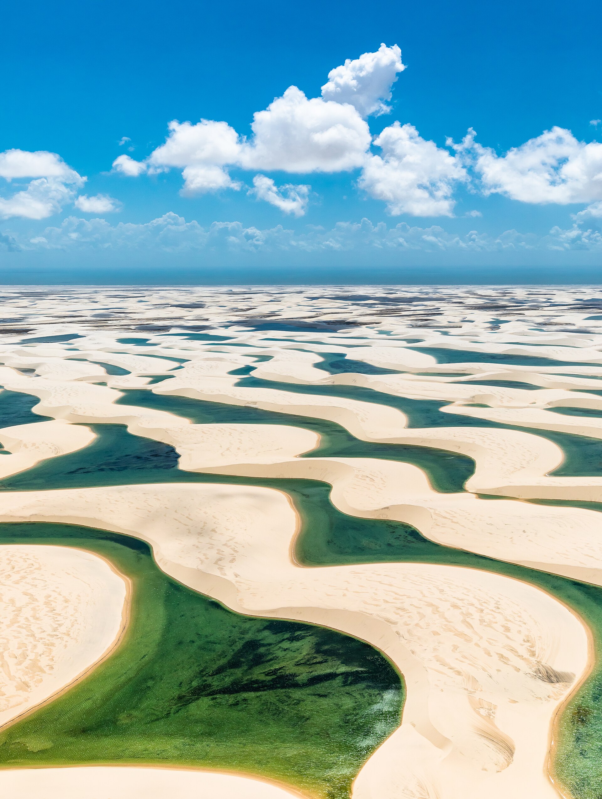 Foto real de referência turística de Rota das Emoções, Brasil