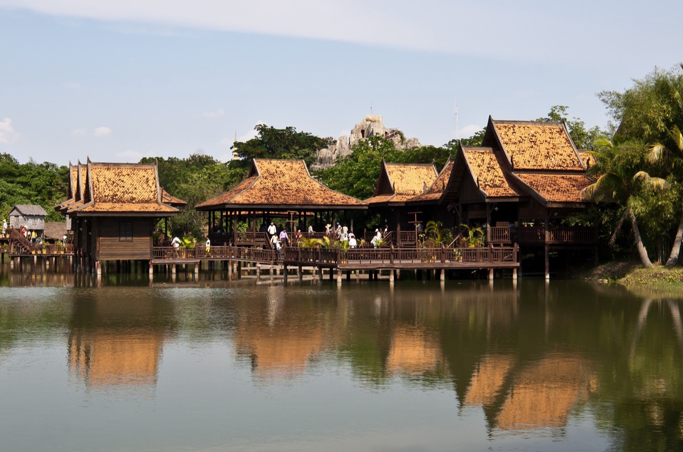 Foto real de referência turística de Siem Reap, Camboja