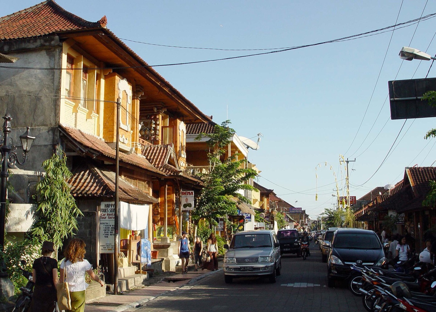 Foto real de referência turística de Ubud, Indonésia